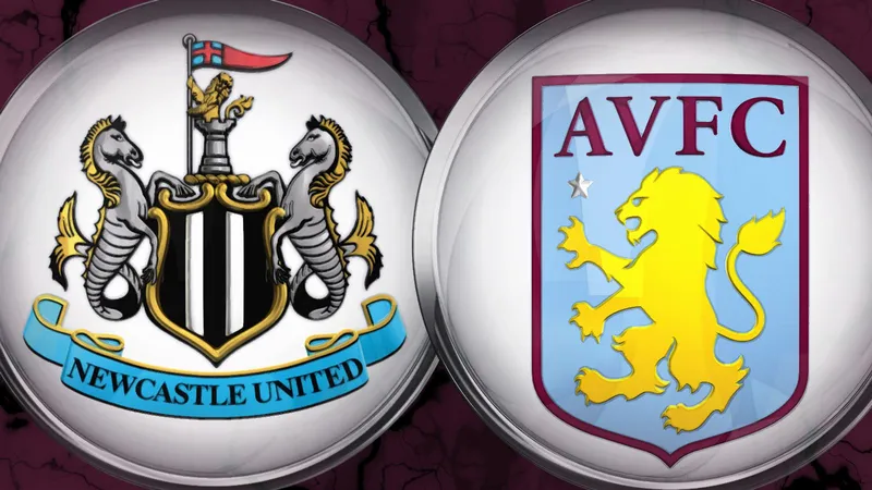 Cầu thủ Newcastle và Aston Villa đấu tranh gay gắt trên sân cỏ Cầu thủ Newcastle và Aston Villa đấu tranh gay gắt trên sân cỏ