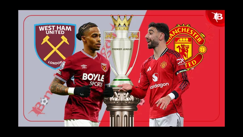 Cầu thủ West Ham và MU tranh chấp bóng trên sân - Phong độ gần Cầu thủ West Ham và MU tranh chấp bóng trên sân - Phong độ gần